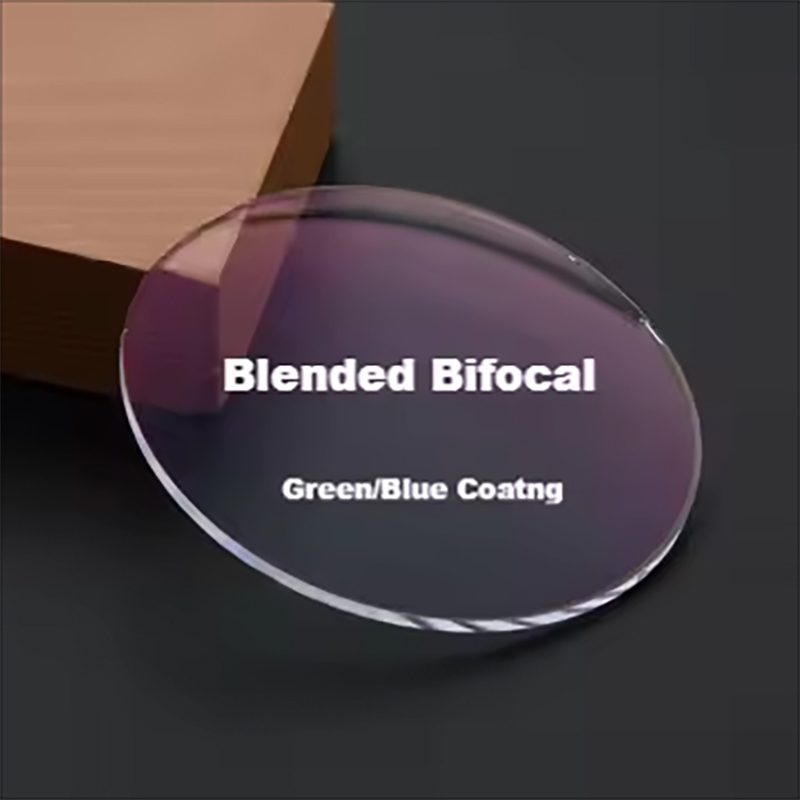 Illustration published with the Seesee article Round vs. Flat vs. Invisible vs. Progressive: Which Multifocal Lens Is Right for You?: Optical Invisible Blended Bifocal Eyeglass Lens