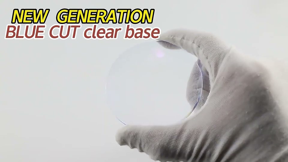 Poster frame of the Seesee Optical video Blue Cut Clear Base from Seesee Optical, 42 seconds