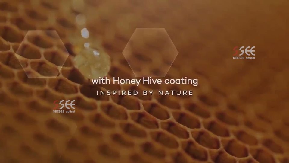 Poster frame of the Seesee Optical video Honeycomb coating 1, 43 seconds