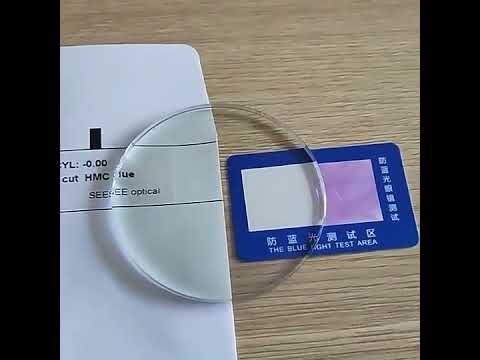 Poster frame of the Seesee Optical video Polycarbonate Eyeglass Lenses Performance Test